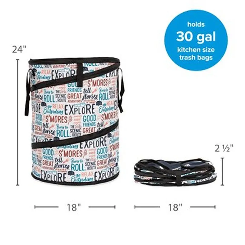 LIBATC Pop-Up Garbage Can